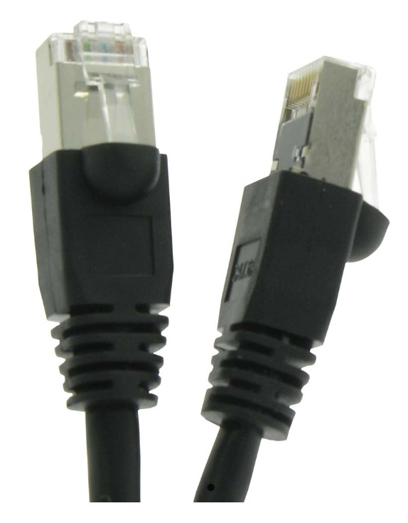 CAT6A SSTP  (S/FTP) 35ft, 50ft, 75ft,  100ft Shielded Patch Cable lot of  1 or 5