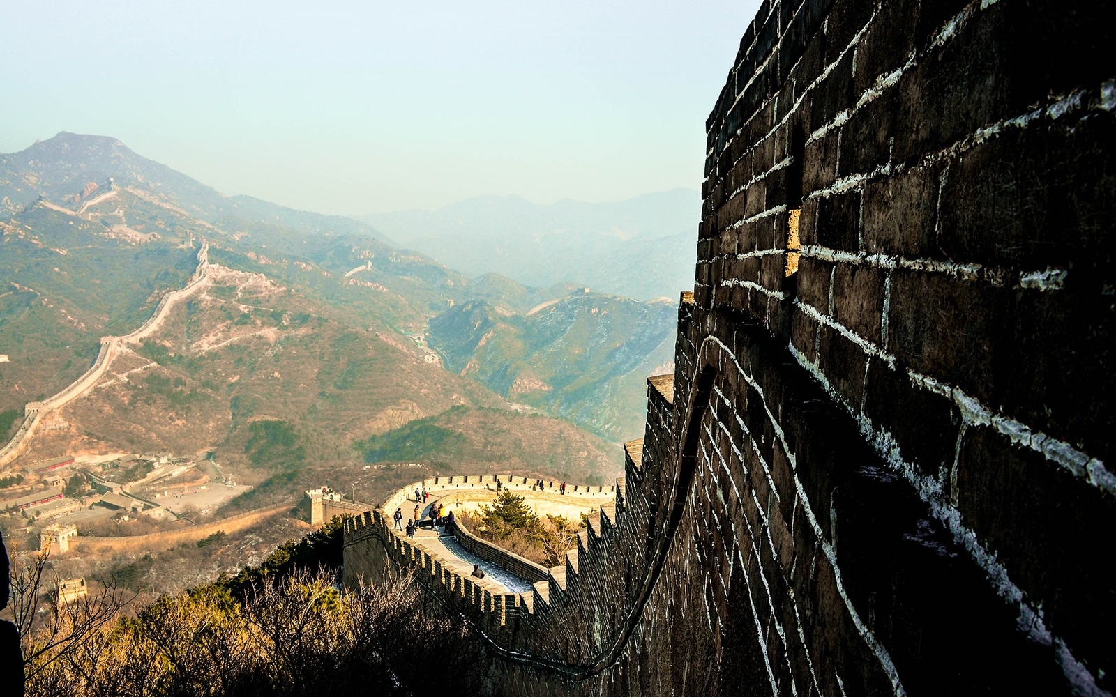 Landscape great wall of china Custom Gaming Mat Desk