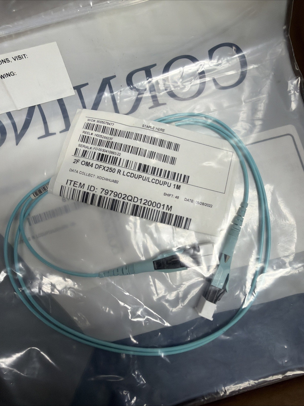 NEW Corning 2F OM4 LC/LC (1-Meter)