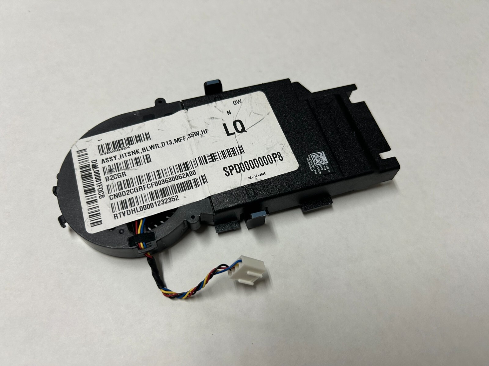Genuine Dell Cooling Fan D2CGR 0D2CGR