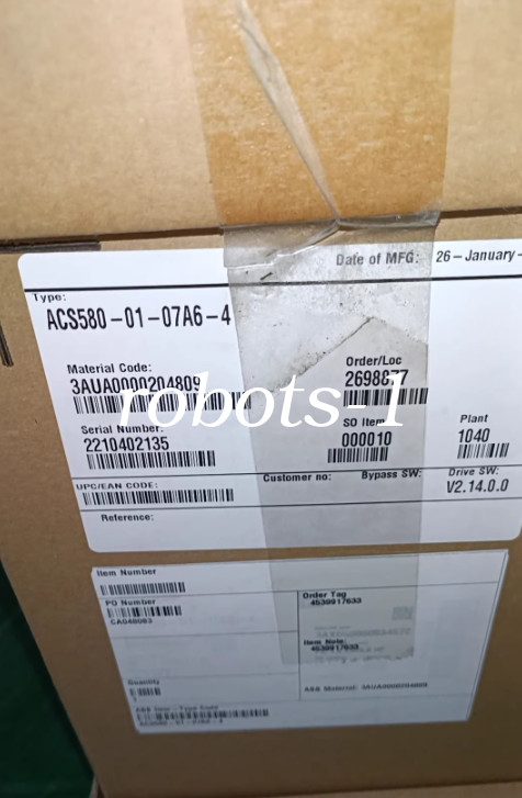 1PC New ABB ACS580-01-07A6-4 Inverter FedExor DHL