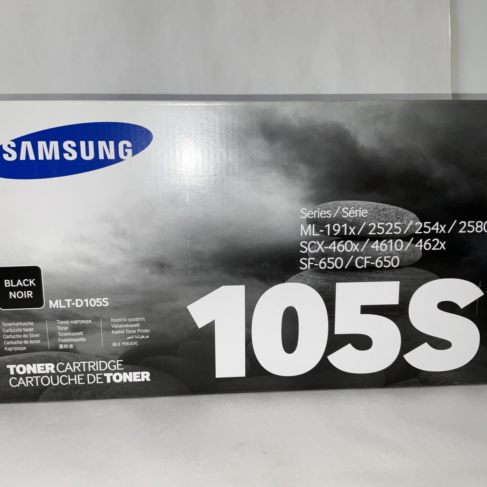 Samsung 105S Black Toner Cartridge 1.5K ML-191x SCX-460x SF-650 MLT-D105S NEW