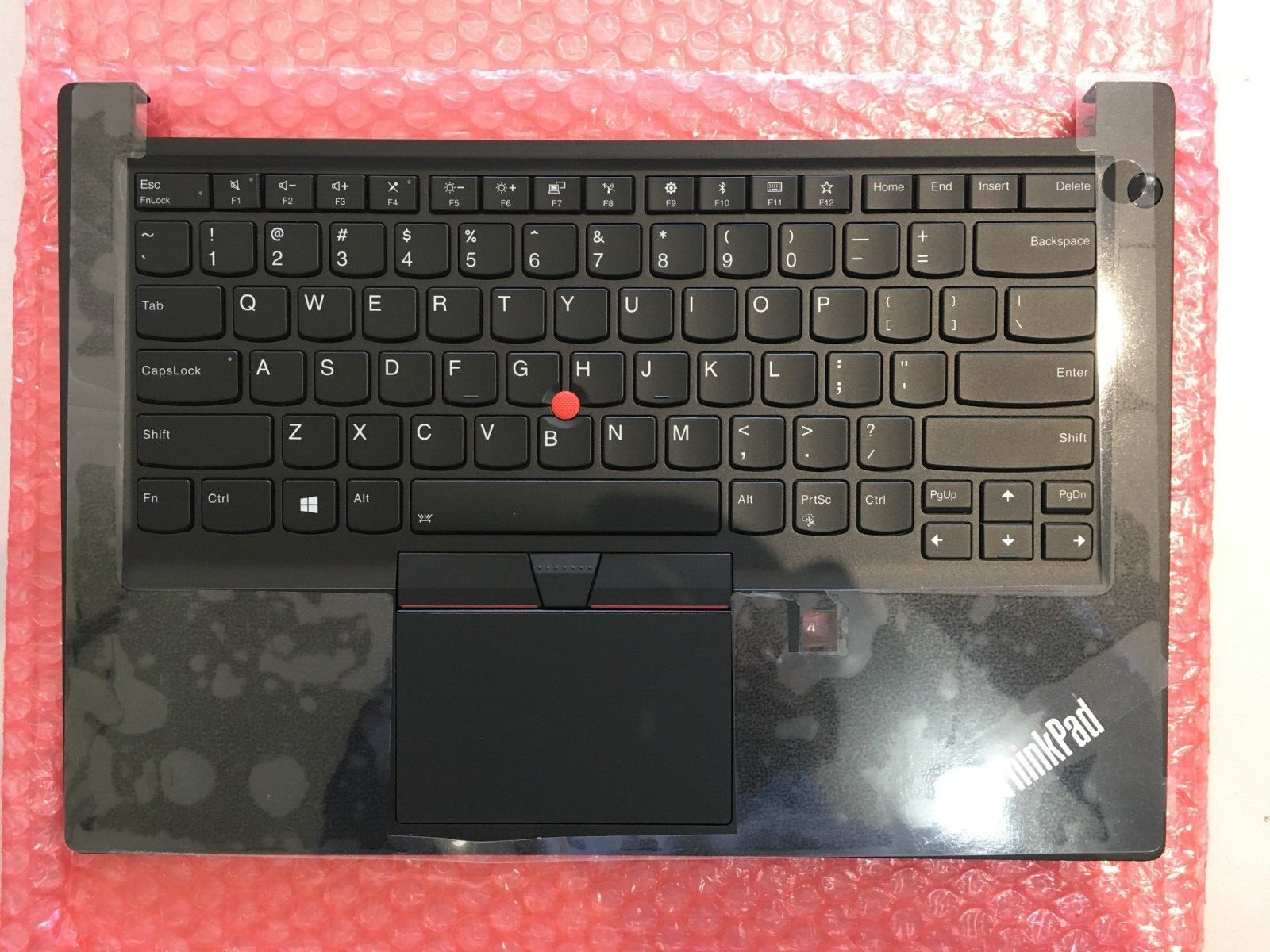 02HM108 NEW GENUINE LENOVO THINKPAD E490s PALMREST KEYBOARD US