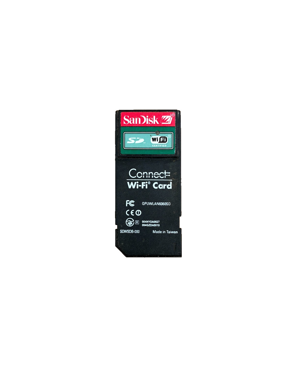 SanDisk SDWSDB-000 Wireless Connect 802.11b Wi-Fi SDIO Card