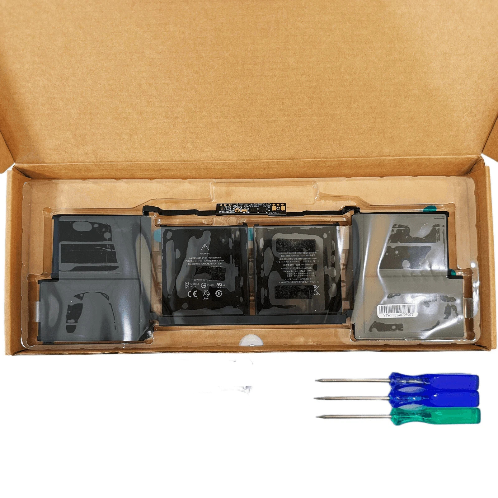 New Genuine OEM 99.8Wh A2113 Battery For MacBook Pro Retina 16" Model A2141 2019