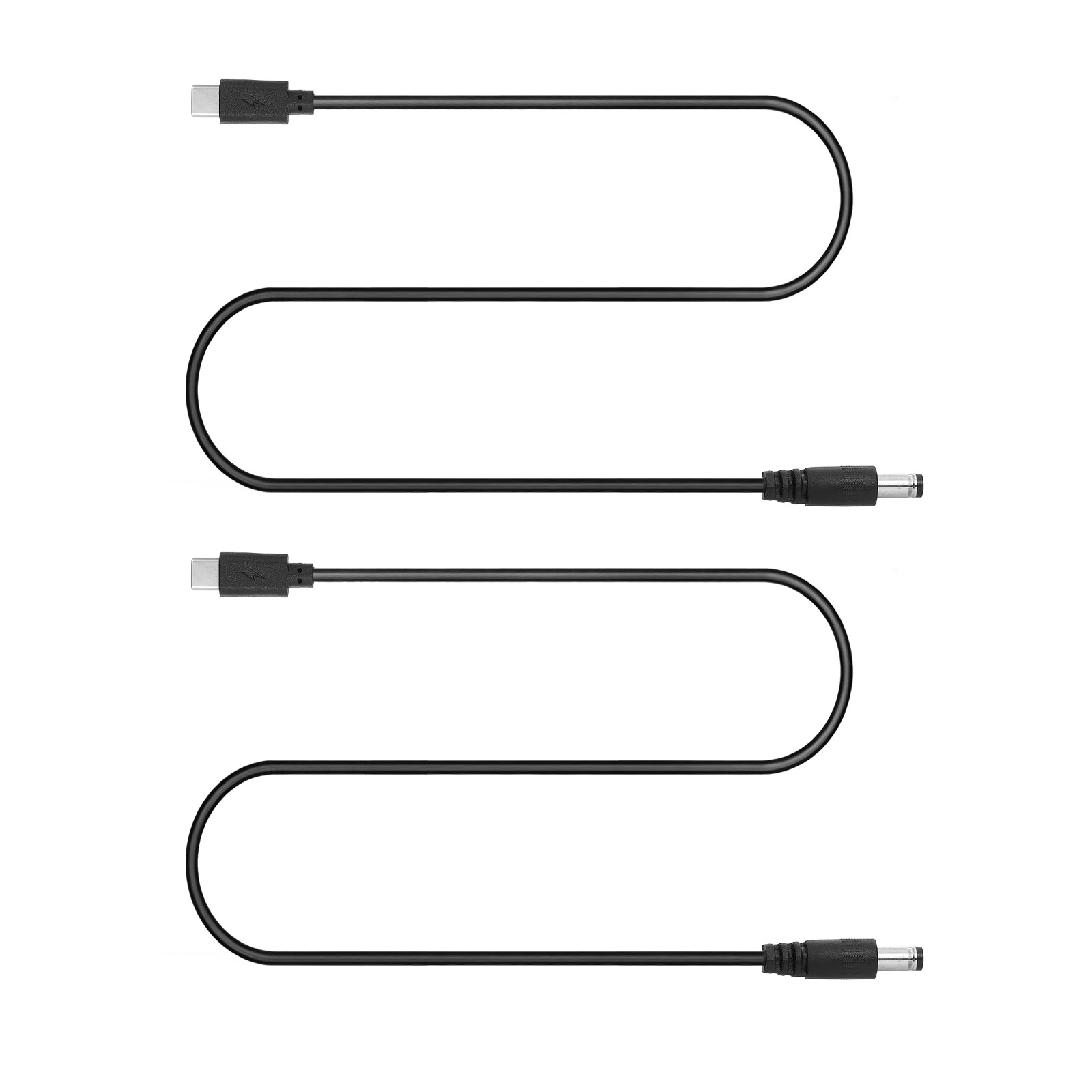 2Pack 0.4m/1.3ft 20V USB C to DC PD Trigger Cable Type-C to DC Power Cable