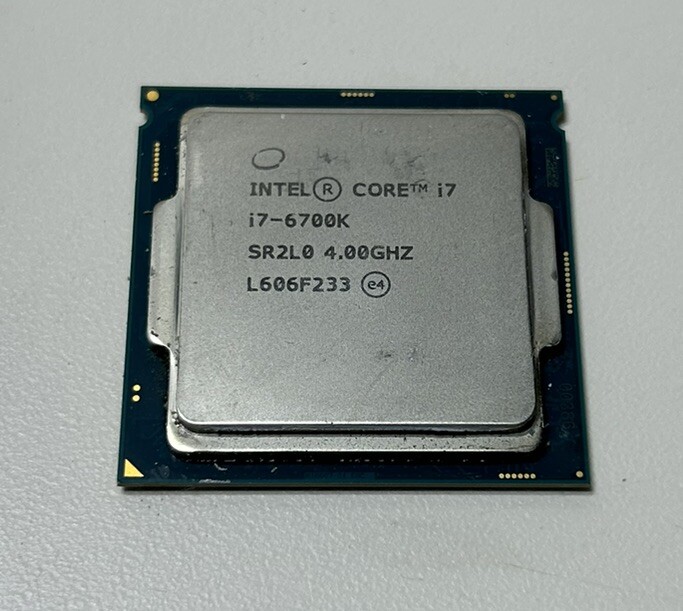 Intel Core i7-6700K 4.00 GHz SR2L0 CPU Quad-Core Desktop Processor
