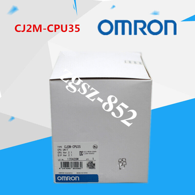 1pcs Omron CPU Unit Module CJ2M-CPU35 60K PLC Module Ethernet Fast FedEx or DHL