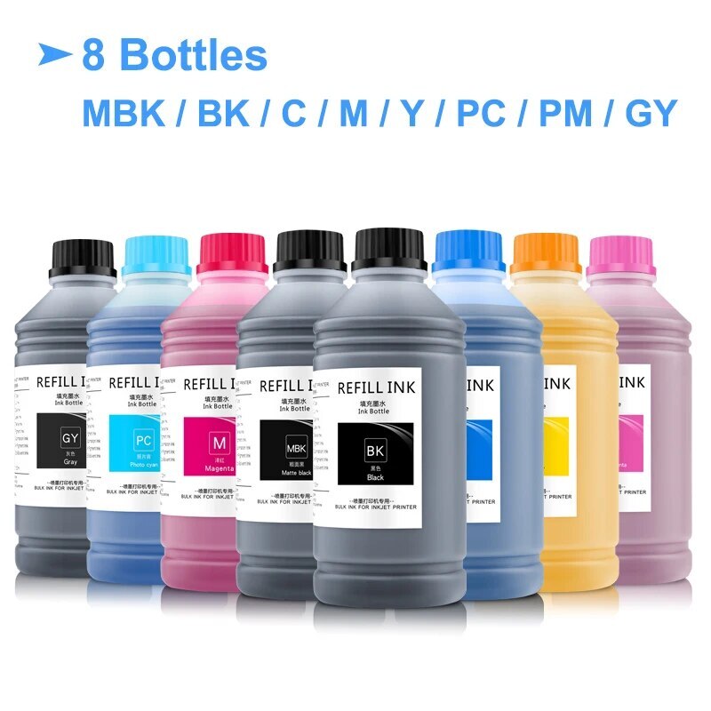 PFI-1700 PFI-57 1000ML/SET Pigment Ink For Canon PRO-520 540 560s 2000 4000 6000