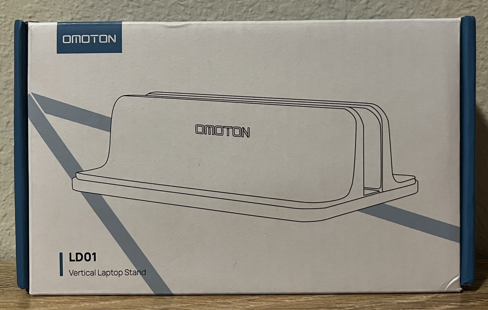 New W Box Vertical Laptop Stand OMOTON LD01 (Black)