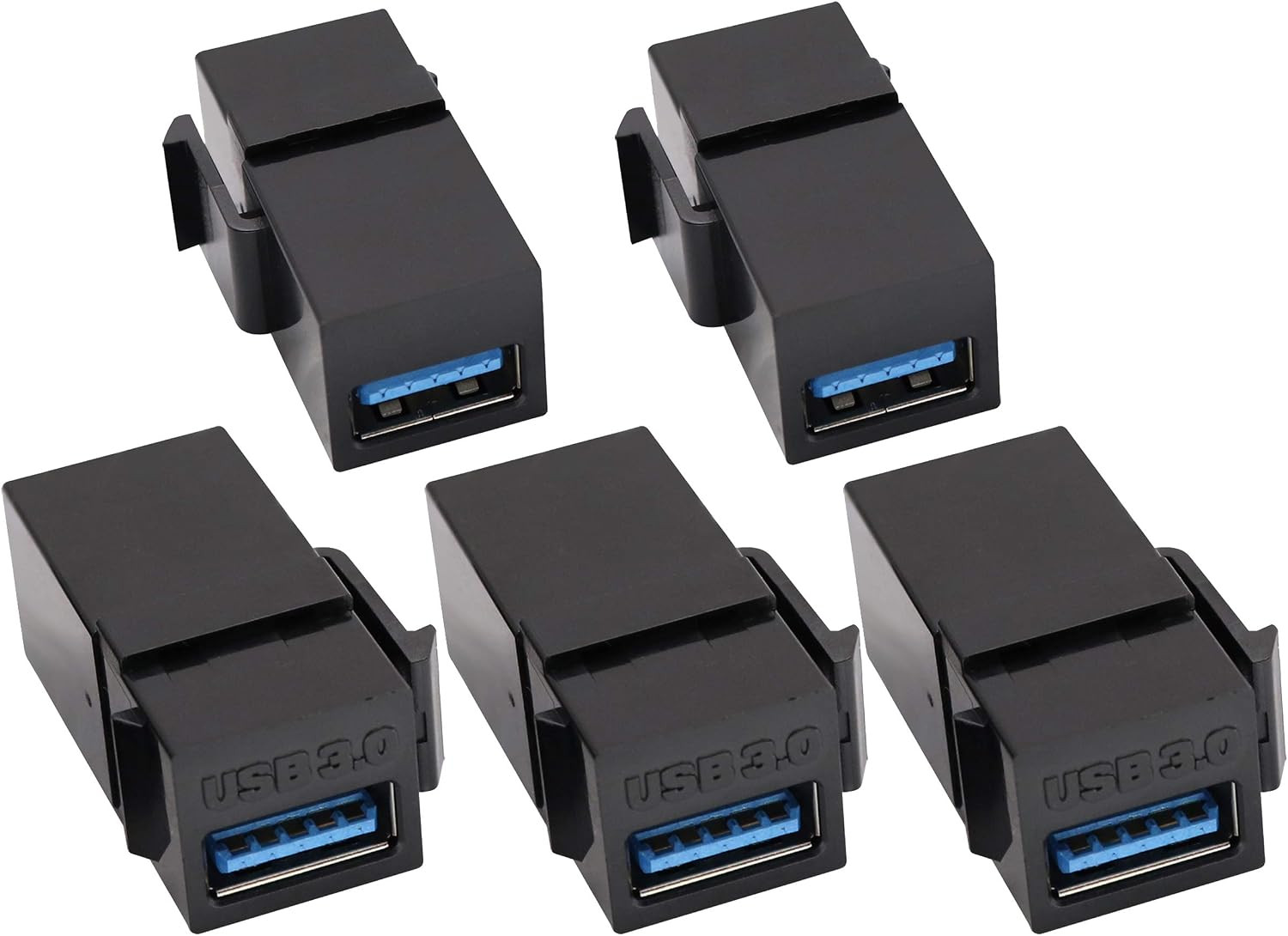 USB 3.0 a Keystone Adapter Female to Female USB 3.0 a Keystone Jack Insert Socke