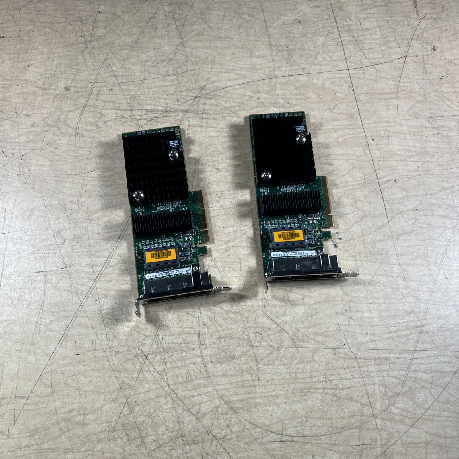x2 SUN MICROSYSTEMS ATLS1QGE 511-1422-01 QUAD-PORT GIGABIT ETHERNET