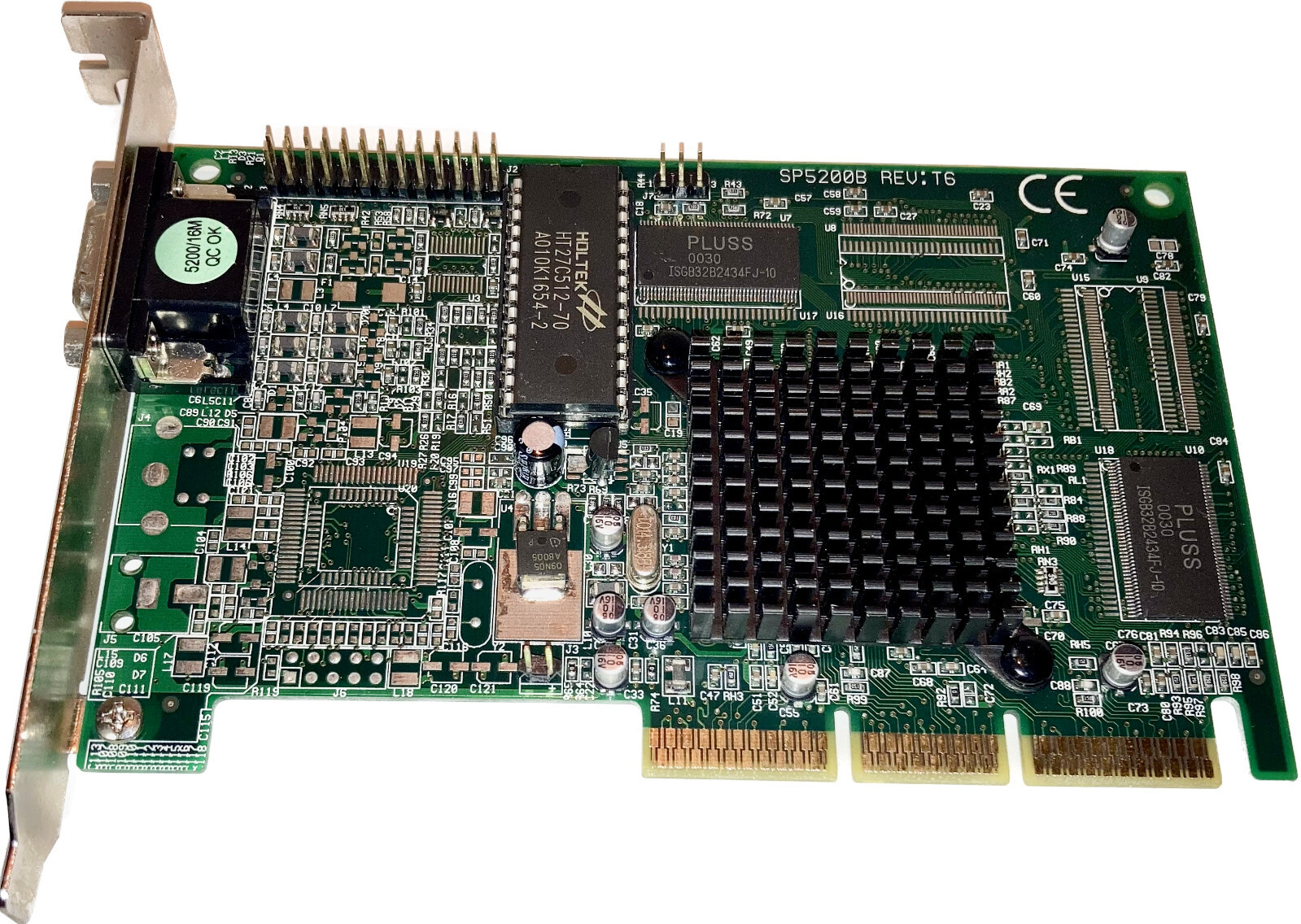 Sparkle NVIDIA TNT2 Vanta SP5200B 16MB VGA AGP 4x Vintage Retro Graphics Card