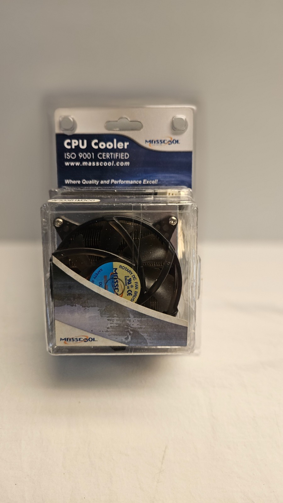 Masscool CPU Cooler ISO 9001 Certified