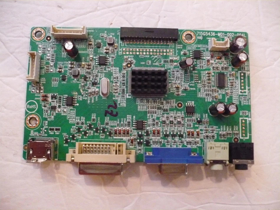 HP  27WM MONITOR MAINBOARD 715G5436-M01-002-004L