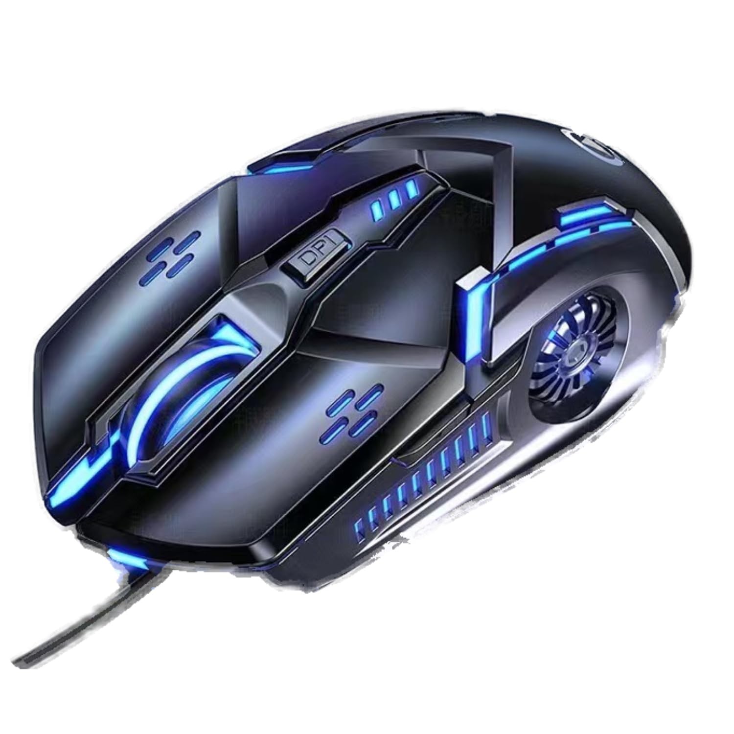 CHONCHOW Gaming Mouse - Wired, 6 Buttons, 4 Adjustable DPI Up to 3200 Black