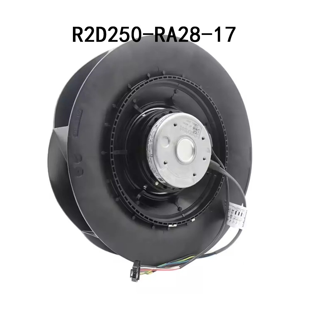 New sealed Centrifugal Fan R2D250-RA28-17 AC 400V Ebmpaps Speed Governor Fan