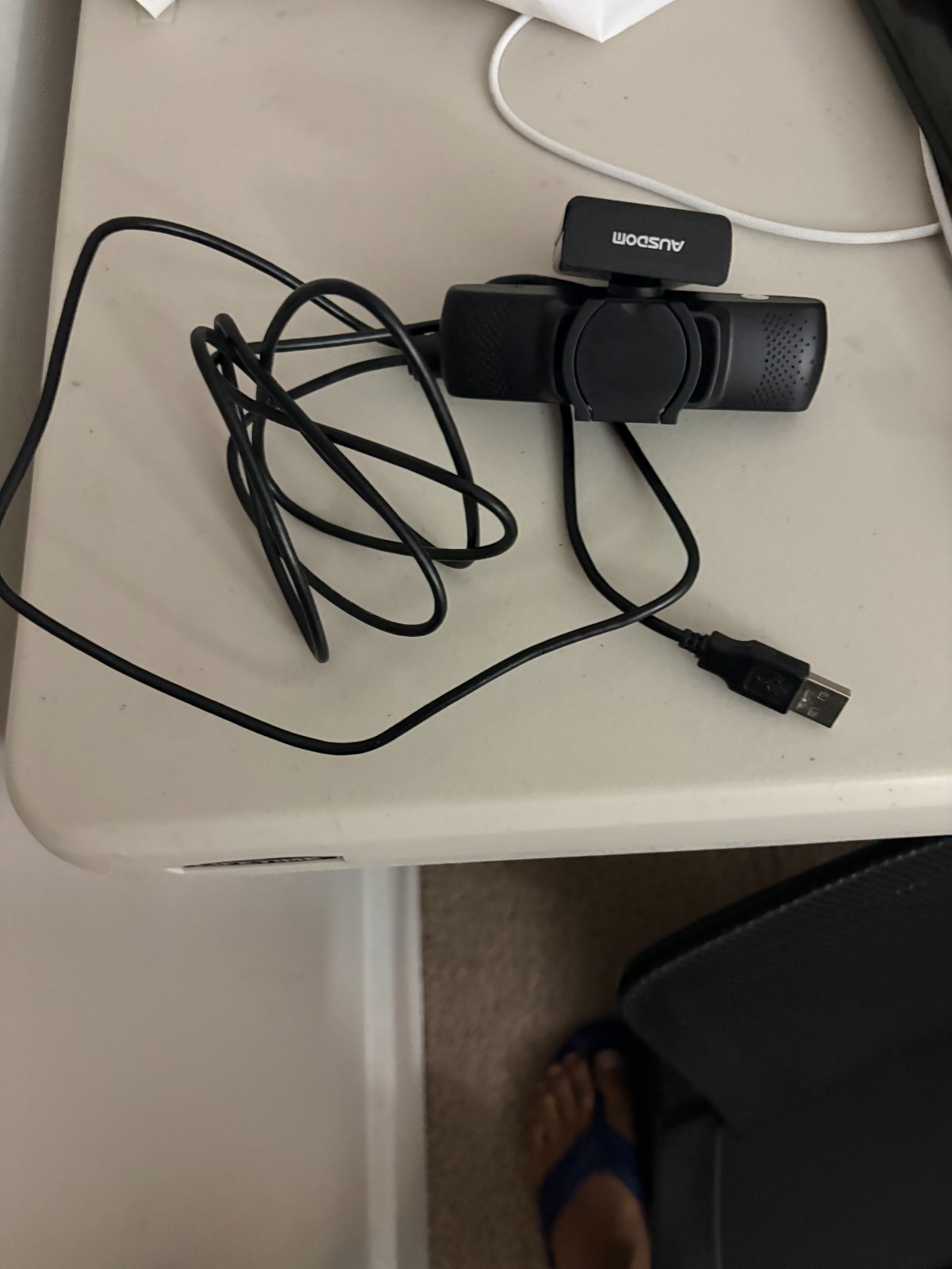 AUSDOM AF640 1080p Webcam w/ Microphone USB AutoFocus PC Camera