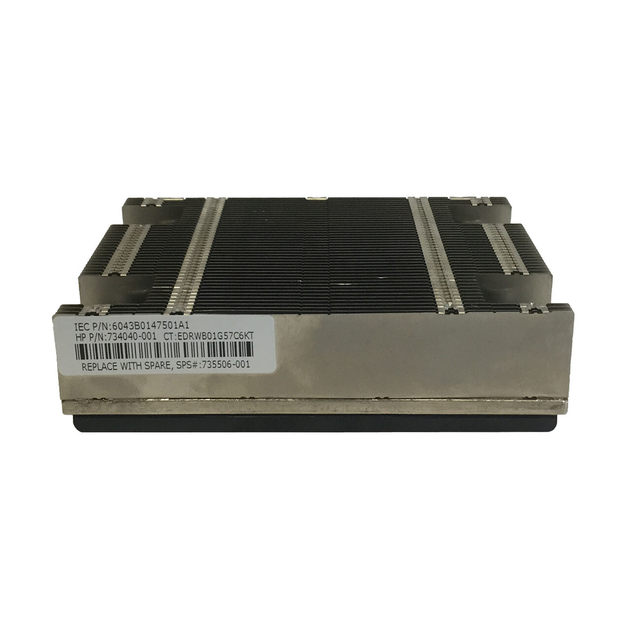 HP 734040-001 DL360p Gen8 Screw Down Heatsink 735506-001