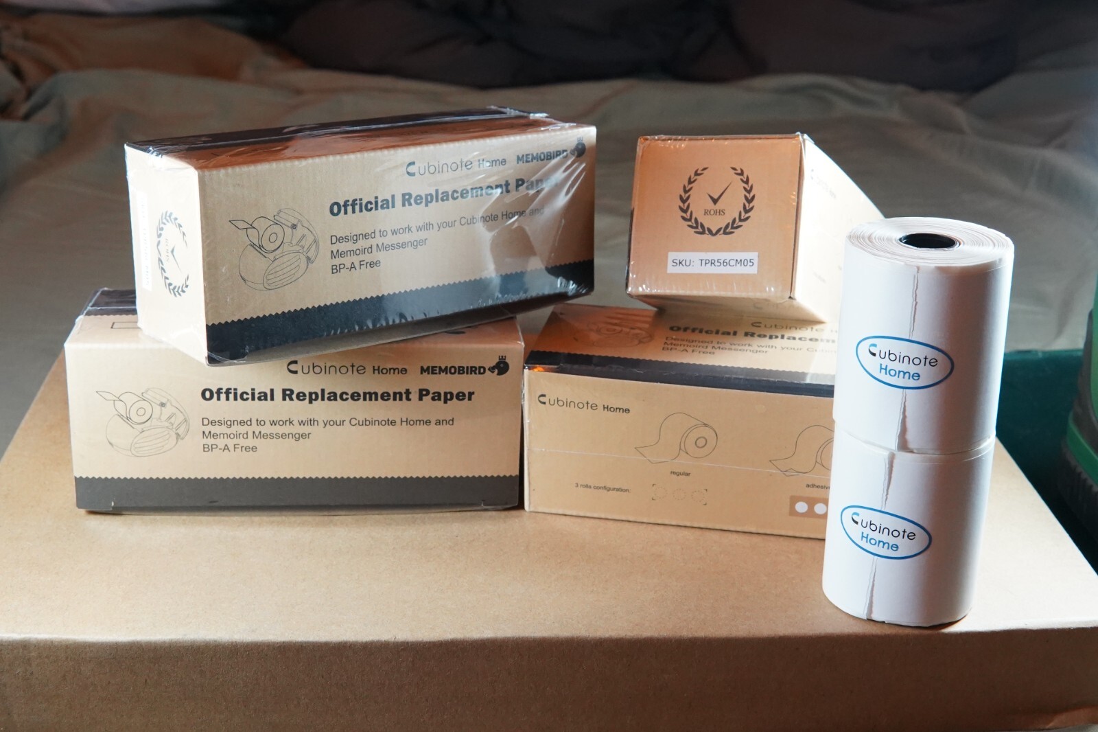 Official Replacement Paper, Cubinote Home