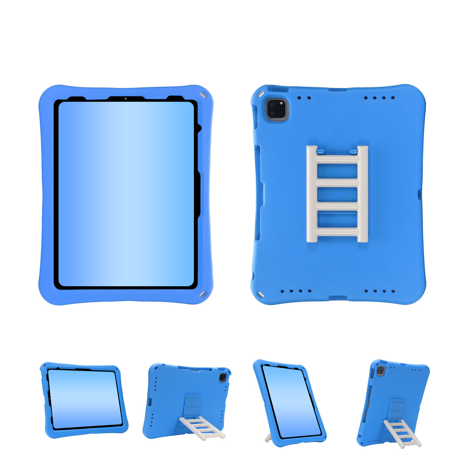 EVA Shockproof Stand Case Rotating For Apple iPad Pro 13" 11" 12.9" 10.5" 10.9"