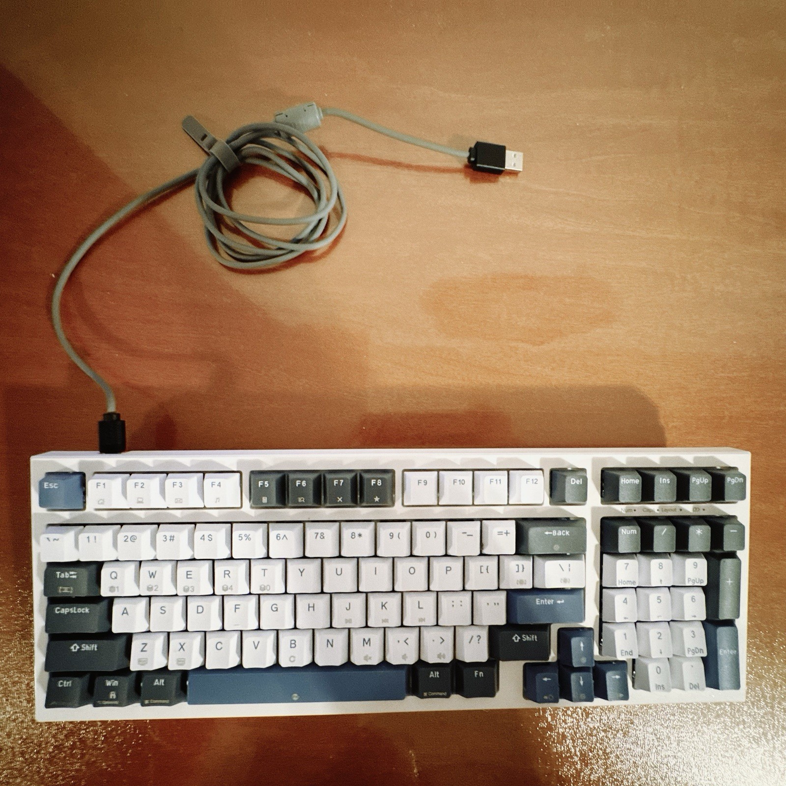 Kemove K98SE Mechanical with Wired USB Keyboard Detachable Cable