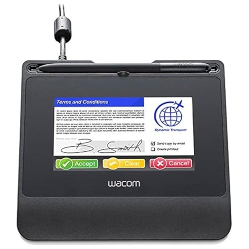 Wacom STU540 Color Lcd Signature Pad Stu-540term