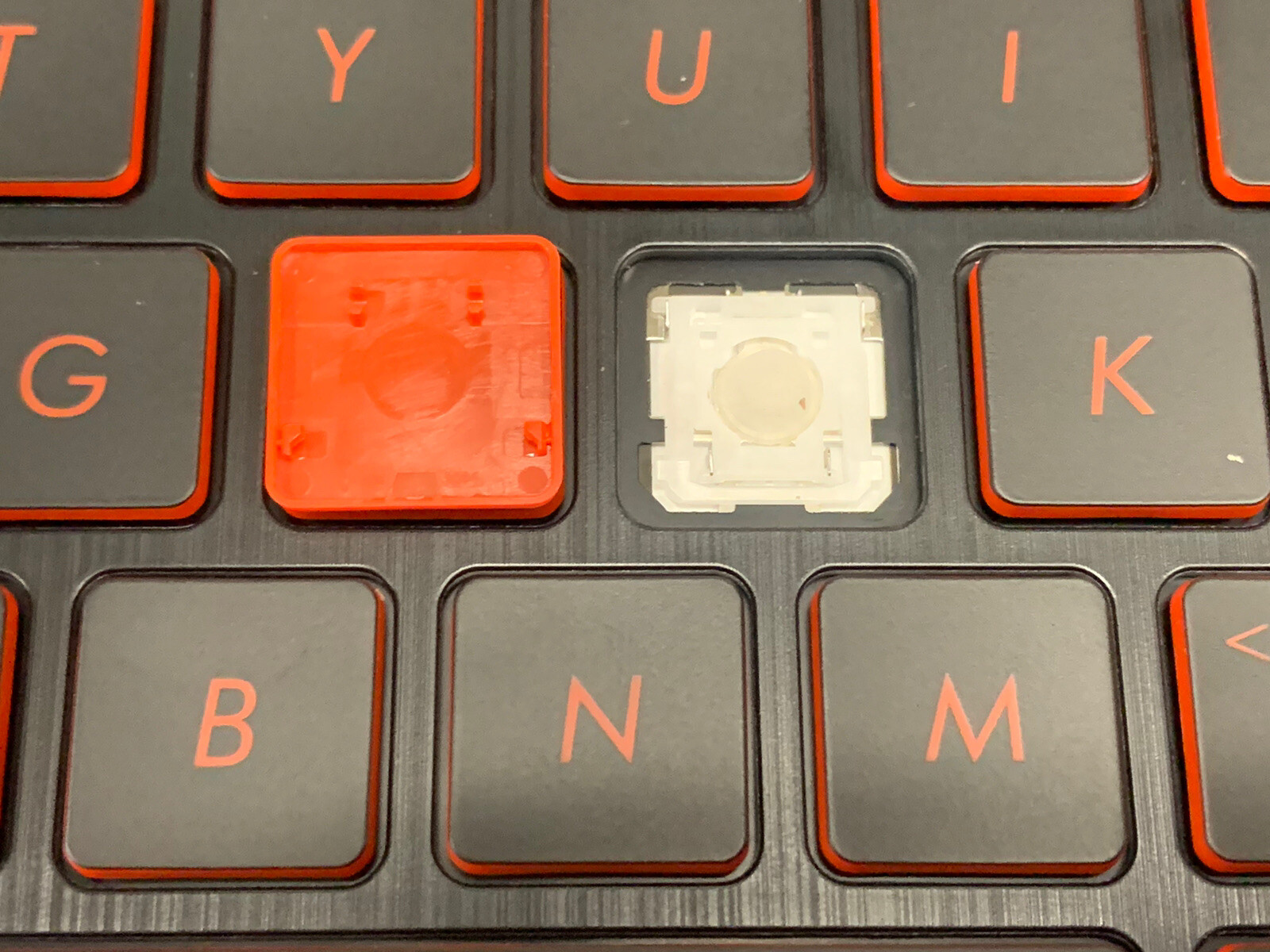 Asus TUF FX504 FX504GD FX504GE FX504GM BACKLIT LAPTOP KEYBOARD KEYS KEYCAPS