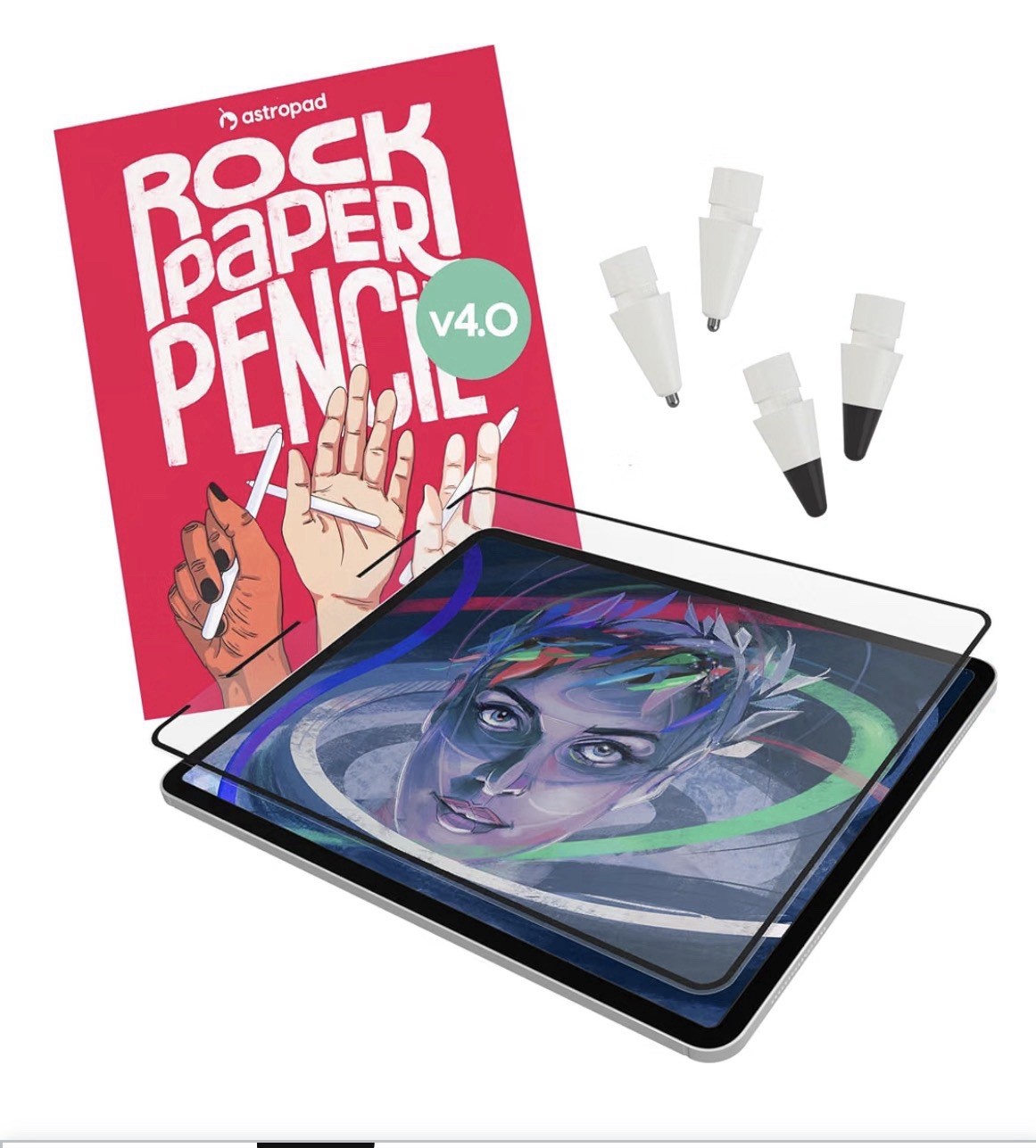 Astropad Rock Paper Pencil V4.0 — Paper Feel Matte Screen Protector for Ipad Pro