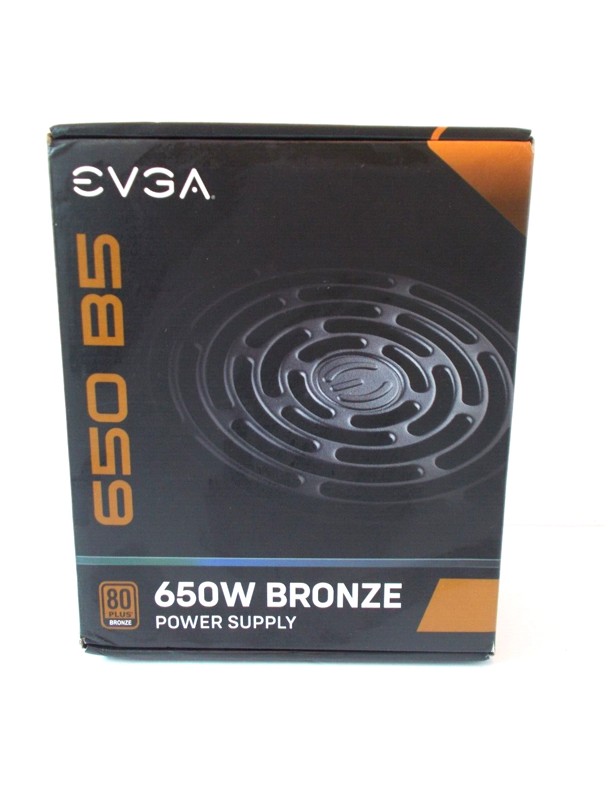 New EVGA 650 B5 80 Plus Bronze 650W Power Supply Open Box