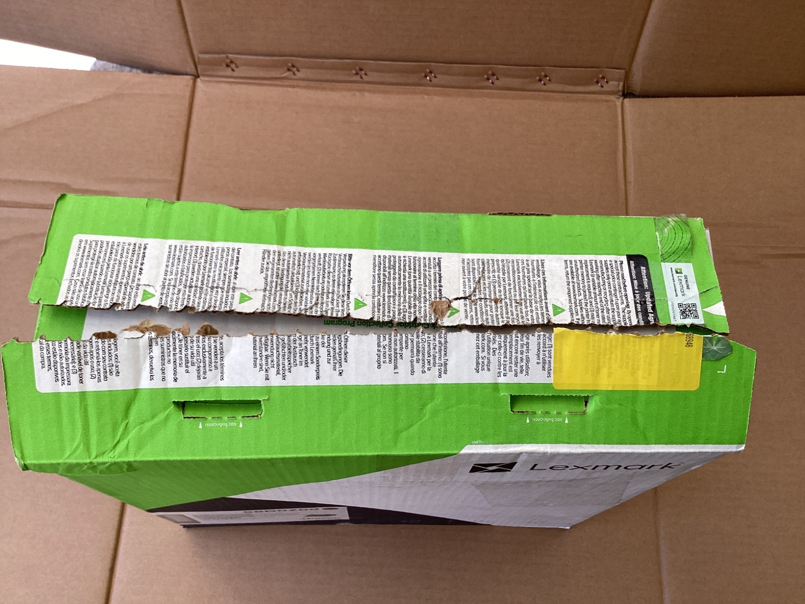 NEW Genuine Lexmark 58D0Z00 Black Toner Cartridge