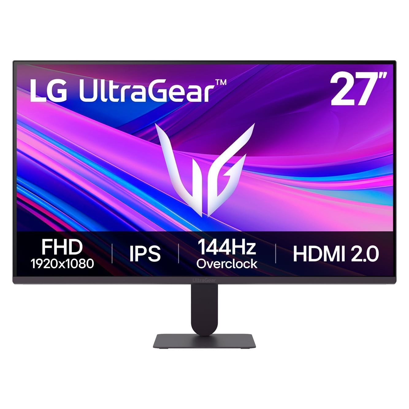 LG UltraGear 27G411A-B 27" FHD IPS 144Hz Gaming Monitor Open Box