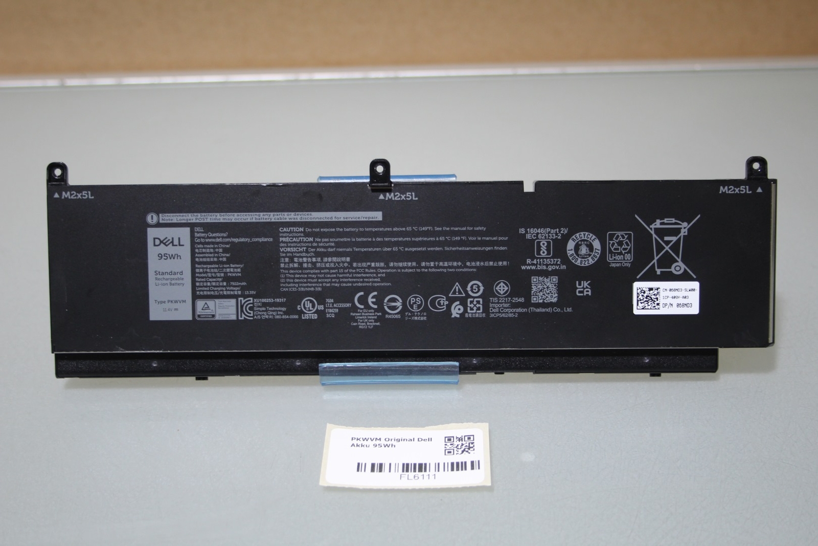 Dell Car Genuine Dell Battery 95Wh