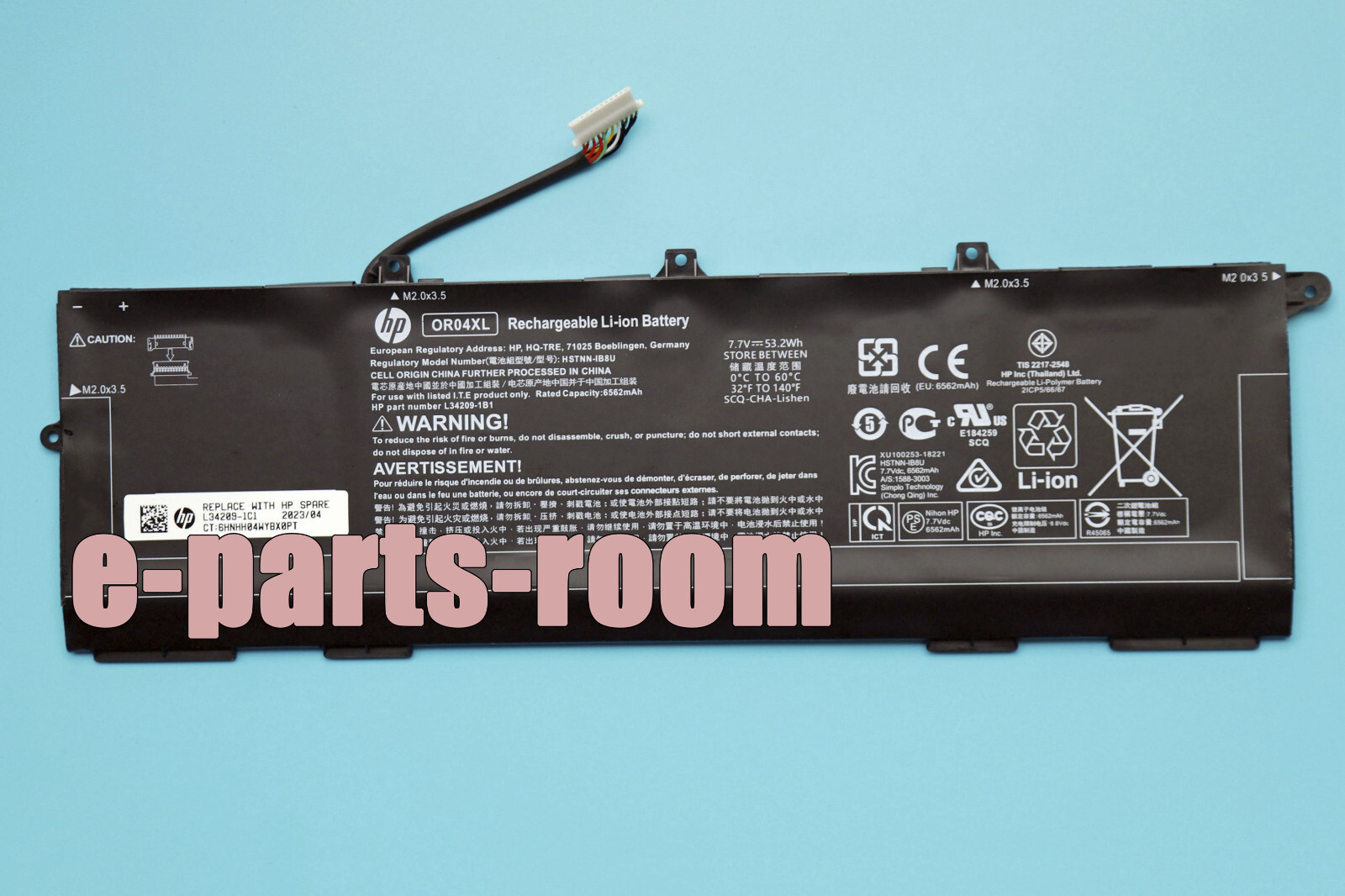 New Genuine OR04XL Battery for HP EliteBook X360 830 G5 G6 HSTNN-IB8U L34209-1C1