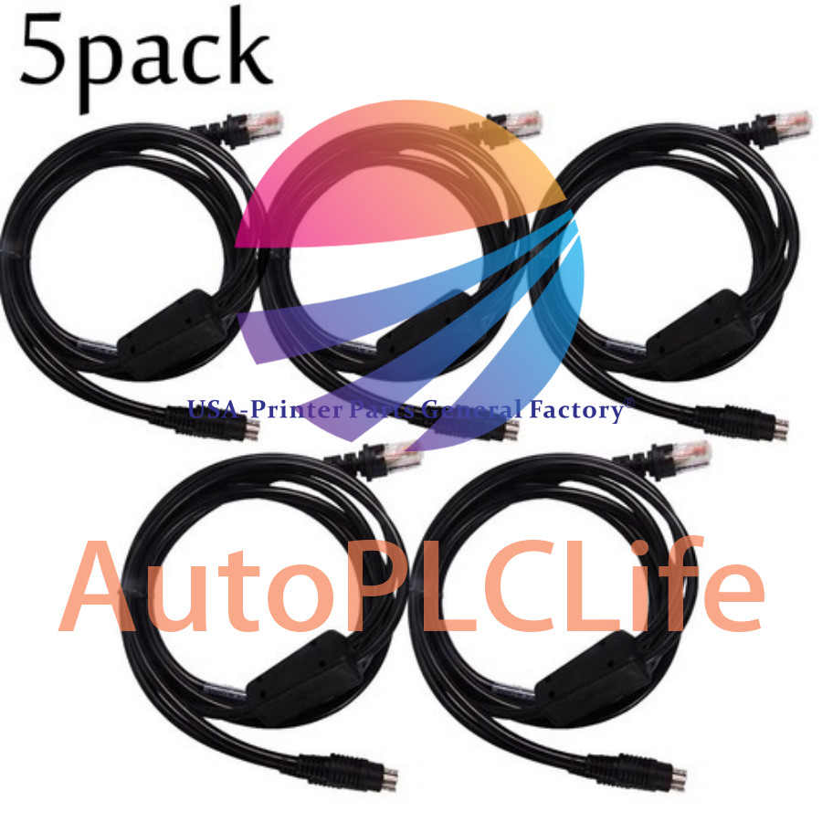 5PCS 6FT PS2 Keyboard Wedge Cable Fit Honeywell Metrologic MS9520 MS7120 Scanner