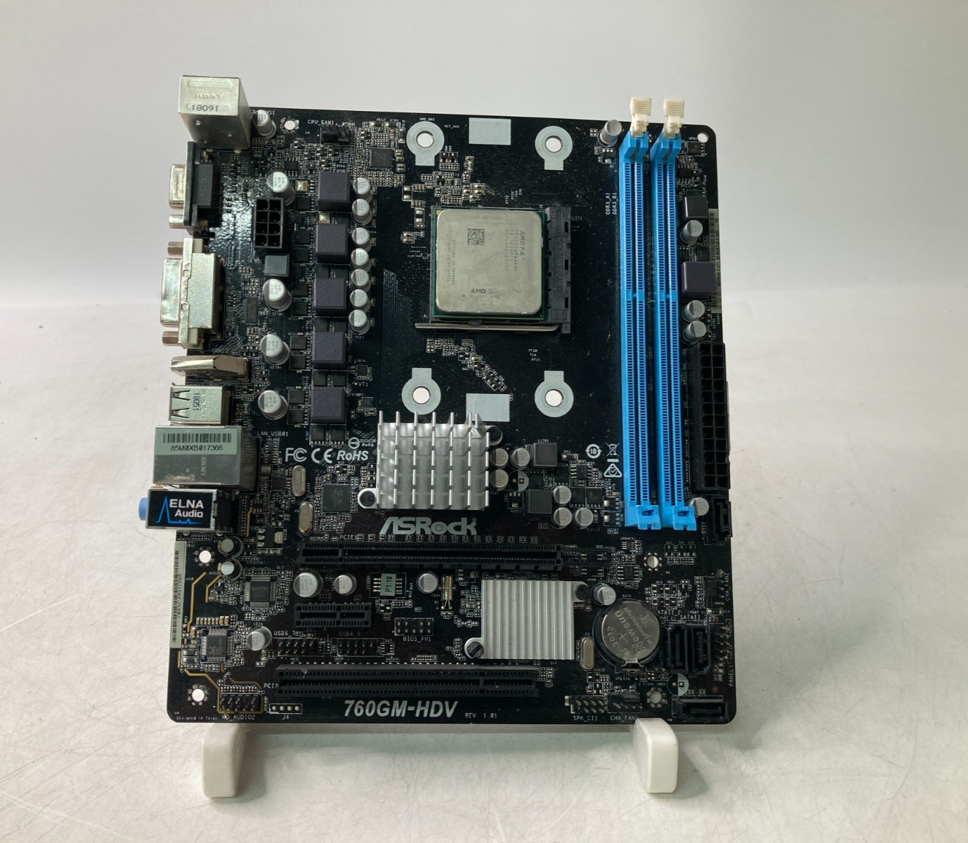 ASRock 760GM-HDV w/ AM3+  AMD FX 6300 DDR3 Ram