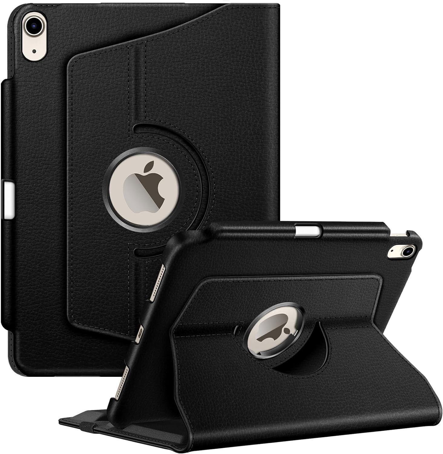 360 Degree Rotating Case for iPad Air 13-inch (M2) 2024 with Pencil Holder Cover