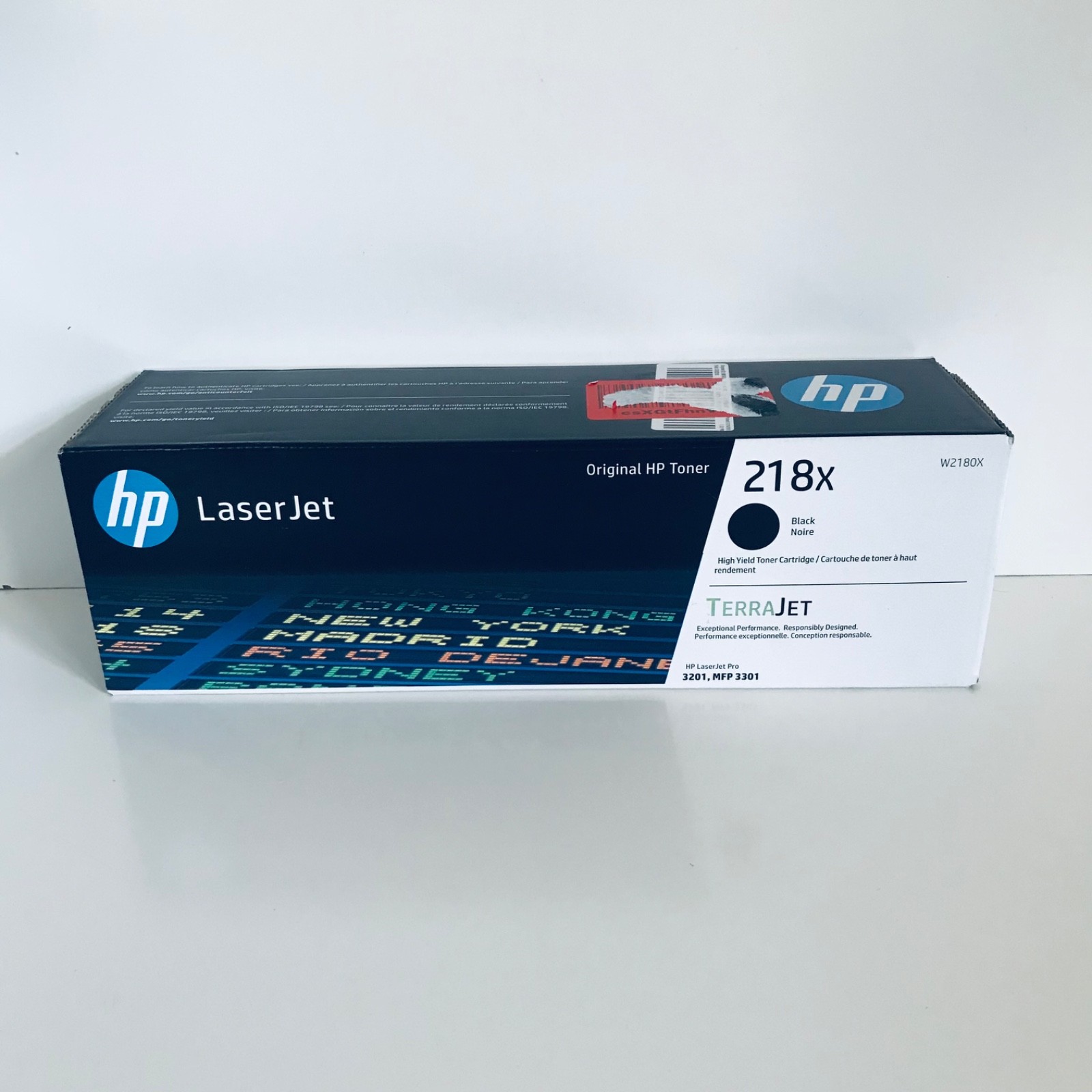 Genuine HP LaserJet 218X W2180X Black Toner Cartridge High Yield OEM Sealed Box