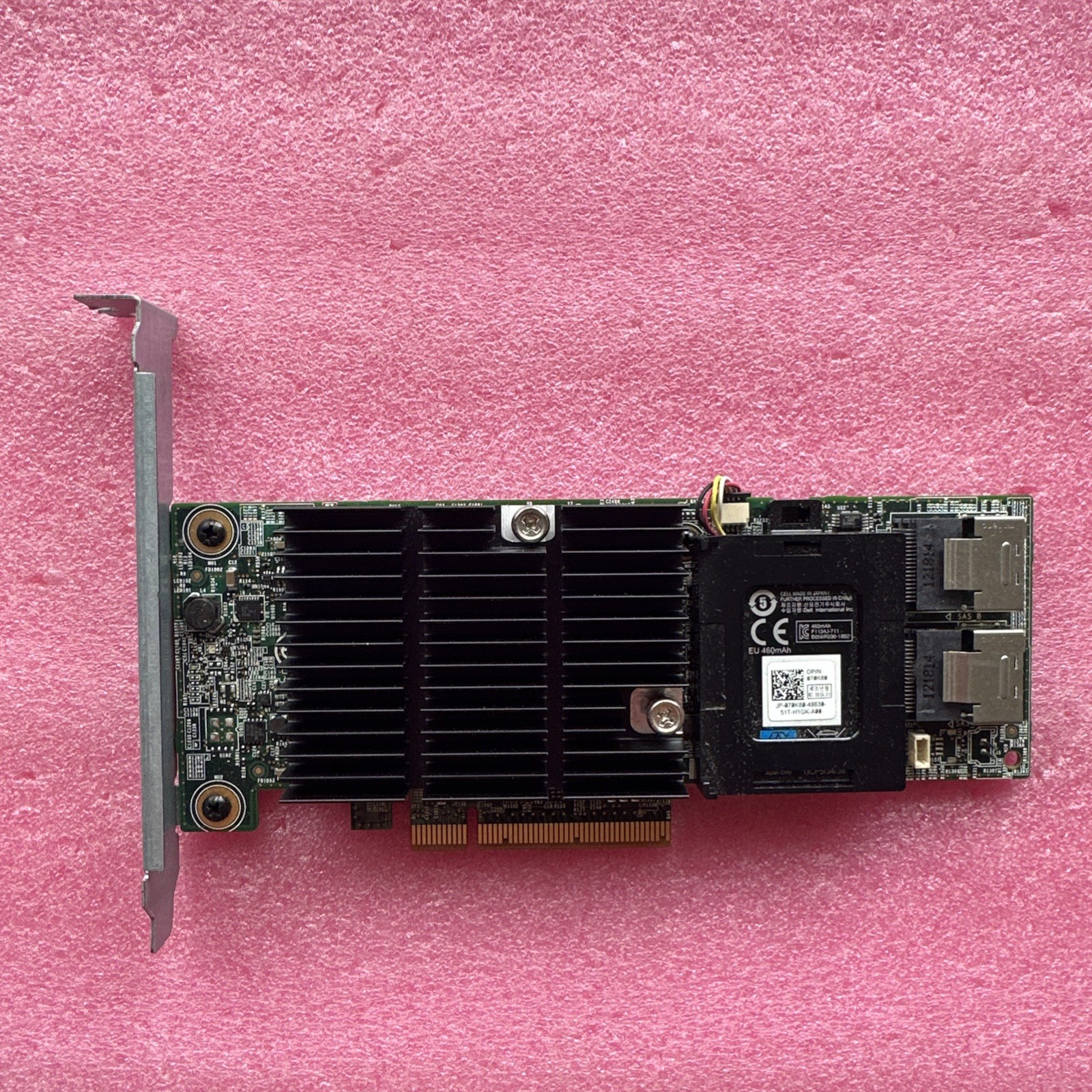 Dell VM02C✅PERC H710 8-Port 6Gbps PCIe 2.0 x8 RAID Card with Battery✅Full Profil
