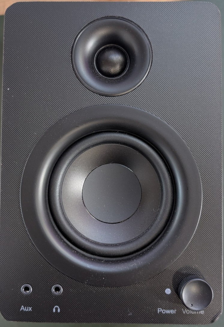 Monoprice DT-3 50-Watt Multimedia Desktop Powered Speaker - Left Speaker only