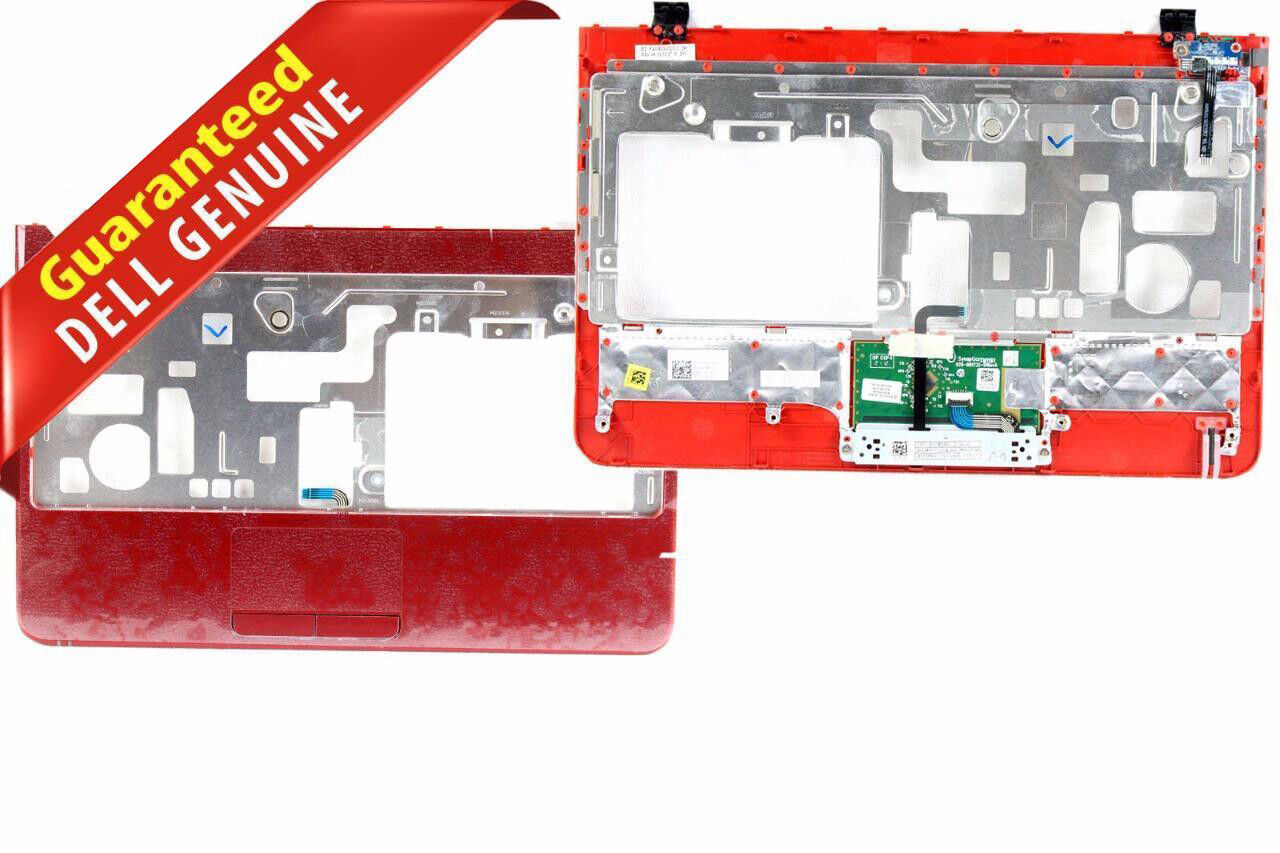 New Genuine Dell Inspiron 1122 Red Palmrest TouchPad Assembly JHW0V