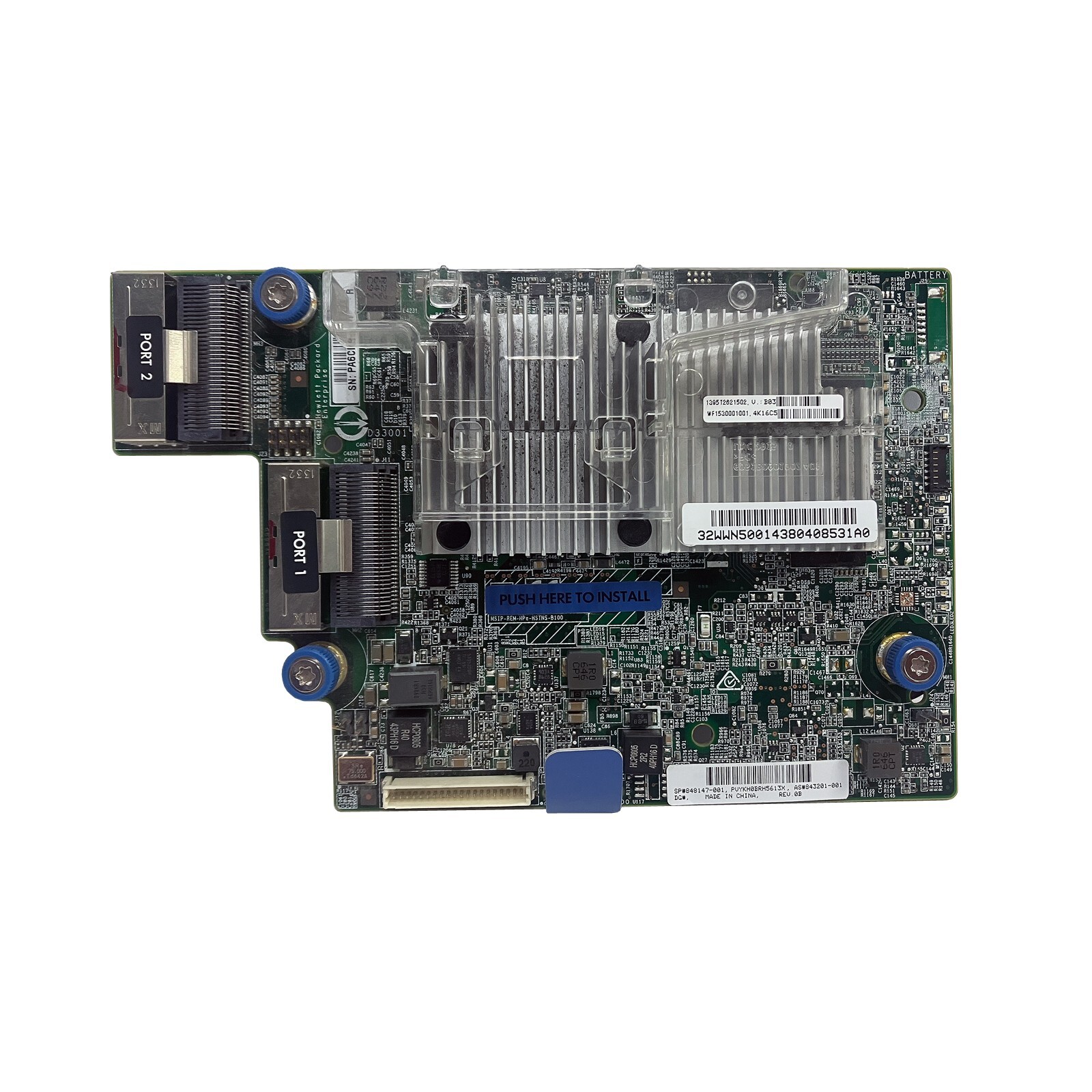 HPe 848147-001 P840AR SA Controller 2GB FBWC 12G 843199-B21 843201-001