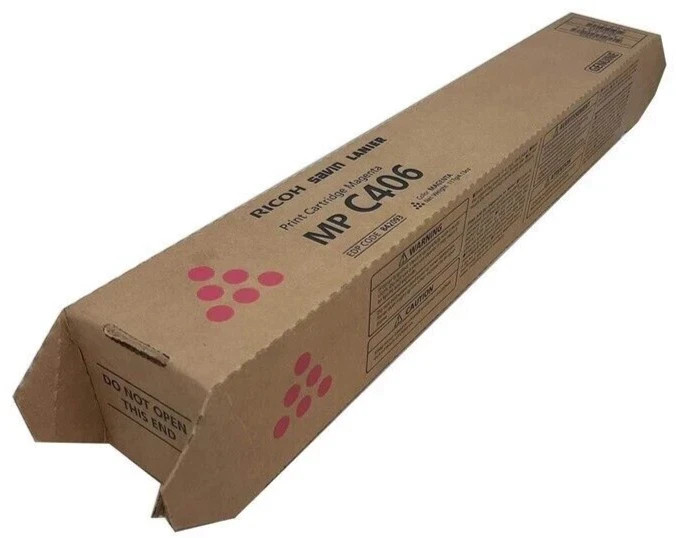 Ricoh Savin Lanier Magenta Toner Cartrige for MP C406 EDP Code 842093