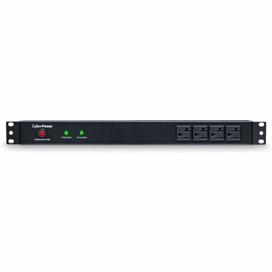 CyberPower 12-Outlet (4 Front/8 Rear) Rackbar Surge Suppressor - 120V 20A Output