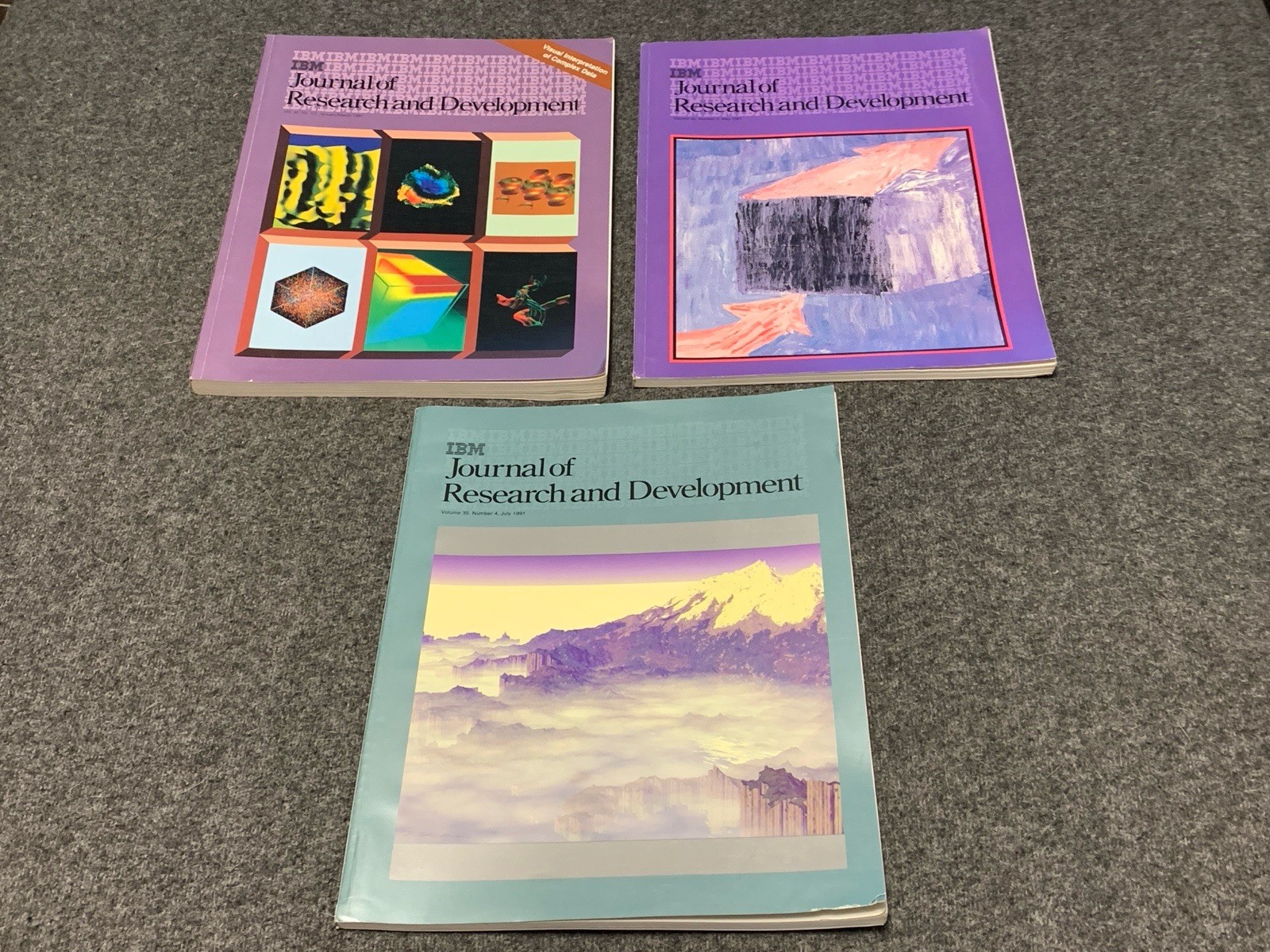 IBM Journal of Research and Development 34 Number 1-4 1991 Book Vintage