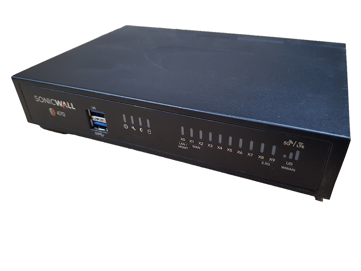 SonicWall TZ470 Network Security / Firewall Appliance,  APL57-0F1