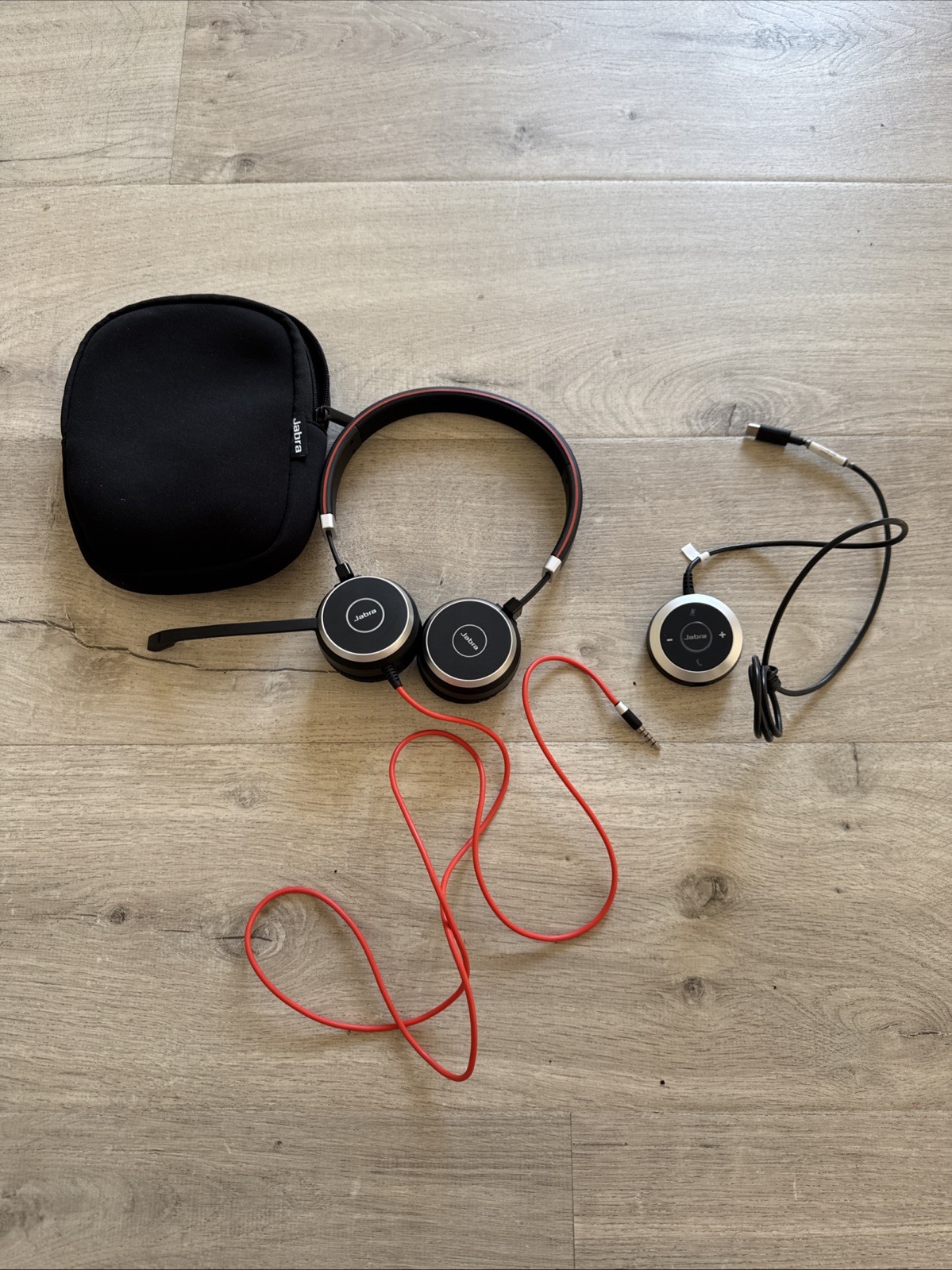 Jabra Stereo USB Headset HSC017 w/ ENC010 Adapter