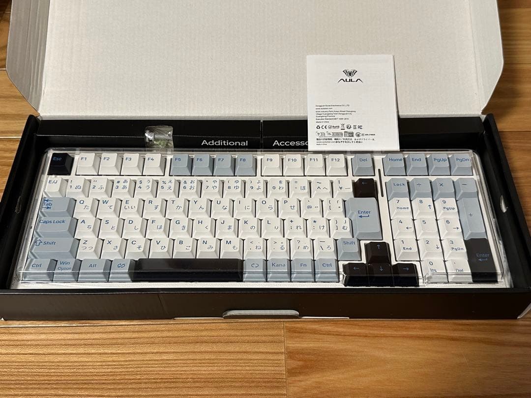 AULA F99J-RP-GB Mechanical Gaming Keyboard Japanese Layout Bluetooth USB-C
