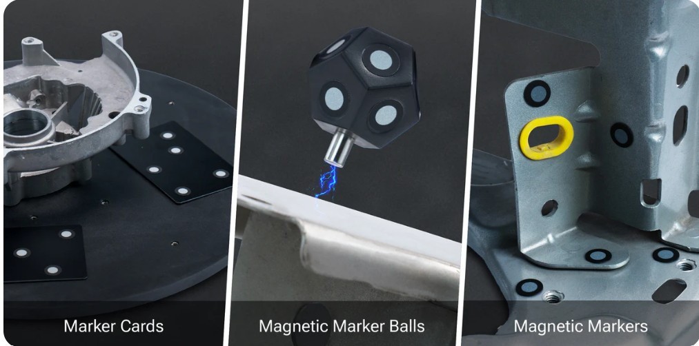 Einscan 3D Marker Kit [Turntable Magnetic Balls Cards for Accurate Tracking] NEW