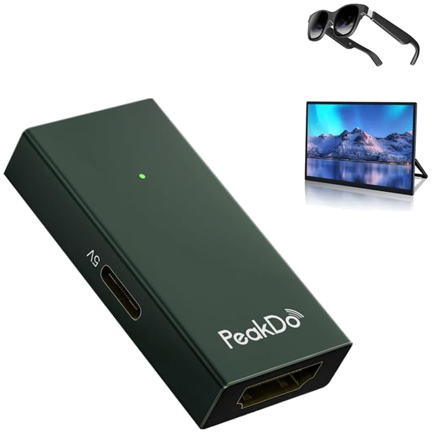 HDMI to USB C Adapter for XREAL & Rokid Glasses